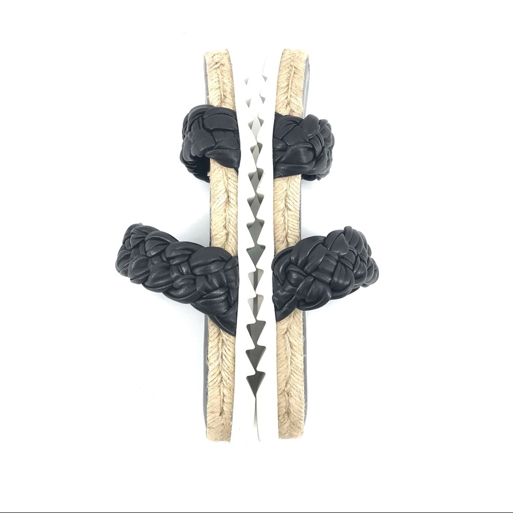 Marc Fisher Jaimee Slip-On Espadrille Black Braid… - image 6